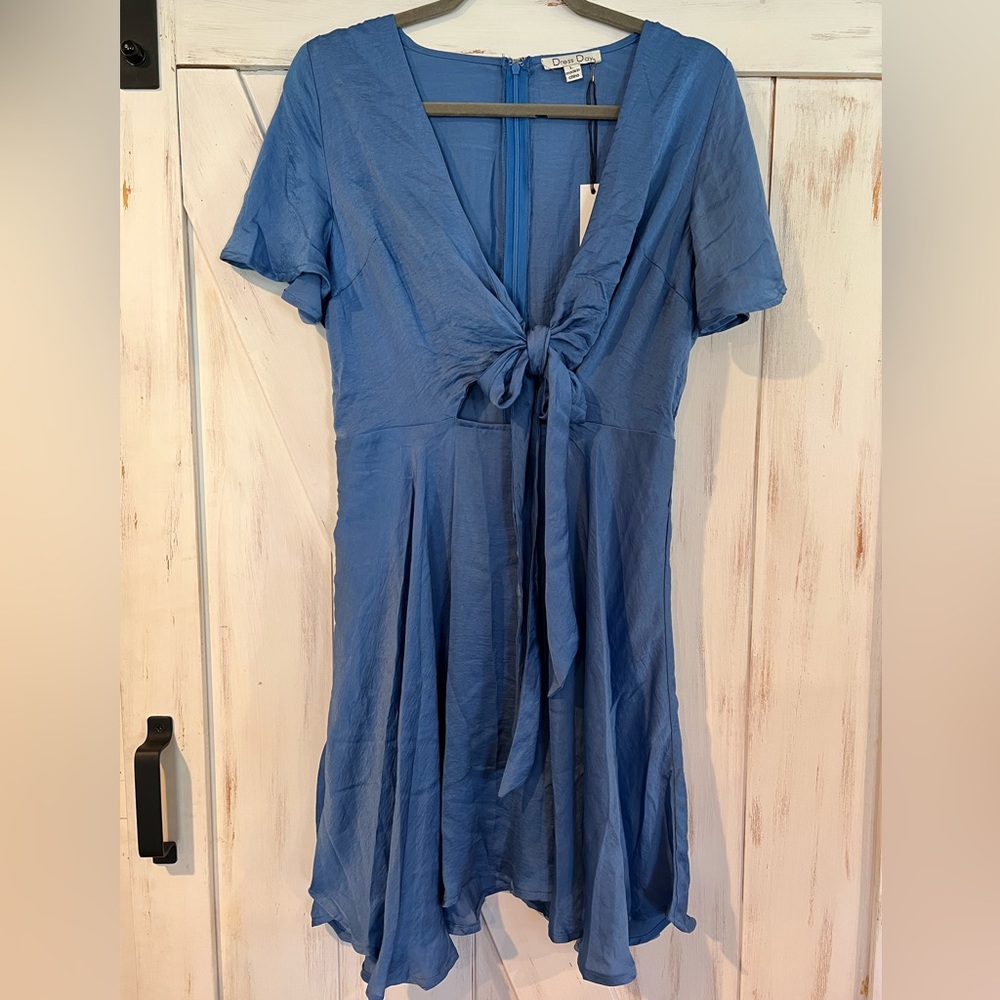Baltic Born Gina Peek-a-Boo Mini Dress